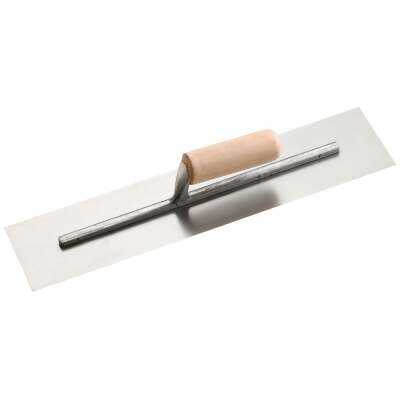 Do it 4 In. x 18 In. Finishing Trowel with Basswood Handle